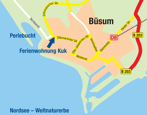 Ferienwohnung Kuk in Büsum